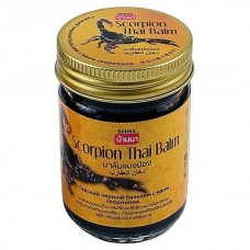Черный тайский бальзам с ядом скорпиона 50 гр.